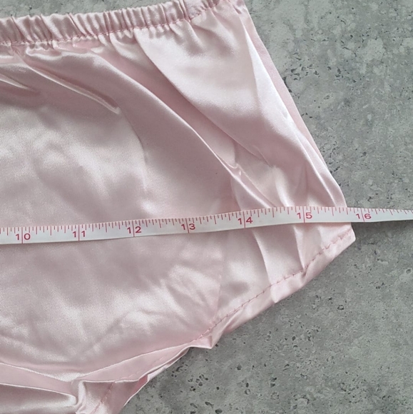 Hot Sell Women Underwear Wine Red Satin Sexy Linge Please note this run small - Picture 3 of 4